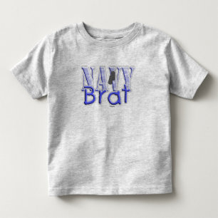 T-shirt Pour Les Tous Petits Bleu de gosse de marine
