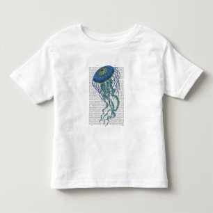 T-shirt Pour Les Tous Petits Bleu méduse