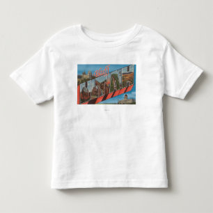 T-shirt Pour Les Tous Petits Bluff, lettre ScenesBluff, UT d'UtahLarge