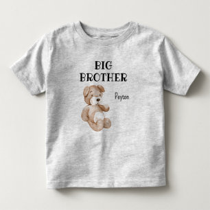 T-shirt Pour Les Tous Petits Boho Baby shower mignonne Big Brother 2T à 5-6T