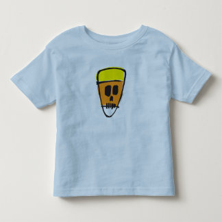 T-shirt Pour Les Tous Petits Bonbons au maïs de sort malheureux pour l'enfant
