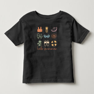T-shirt Pour Les Tous Petits Bonjour été