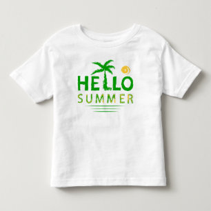 T-shirt Pour Les Tous Petits Bonjour été