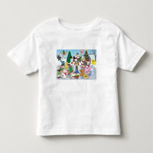 T-shirt Pour Les Tous Petits Bonnes fêtes !