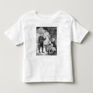 T-shirt Pour Les Tous Petits Boswell et le fantôme de Samuel Johnson