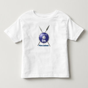 T-shirt Pour Les Tous Petits Bouclier Maccabee Et Paroles