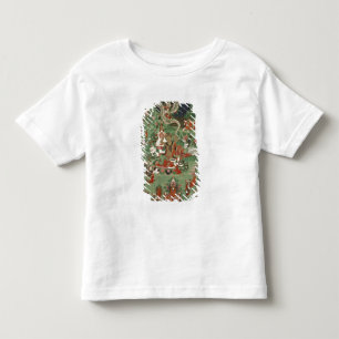 T-shirt Pour Les Tous Petits Bouddha coupant une touffe des cheveux