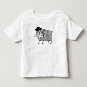 T-shirt Pour Les Tous Petits Bouledogue déçu : Romance triste
