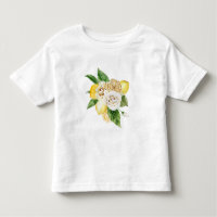 Bouquet de citrons et de rose
