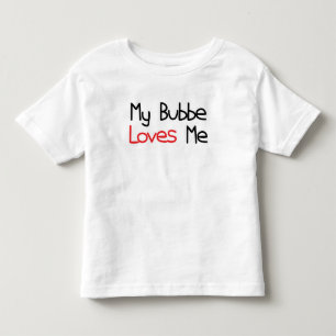 T-shirt Pour Les Tous Petits Bubbe m'aime