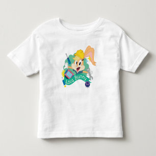 T-shirt Pour Les Tous Petits BUGS BUNNY BUILDERS™ Lola Bunny Graphique de cara