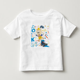 T-shirt Pour Les Tous Petits BUGS BUNNY BUILDERS™  Porky Pig Work Tools