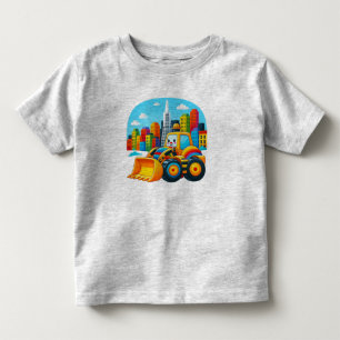 T-shirt Pour Les Tous Petits bulldozer SF