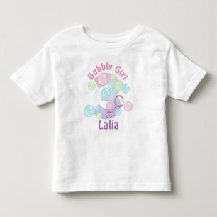 T-shirt Pour Les Tous Petits Bulles Chemise Anniversaire Chemise Troisième anni