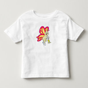 T-shirt Pour Les Tous Petits Butterfly as Wizard with Magic Mur
