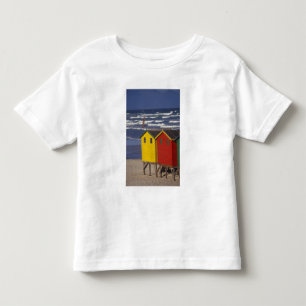 T-shirt Pour Les Tous Petits Cabanons de plage de St. James Bay, près de Capeto