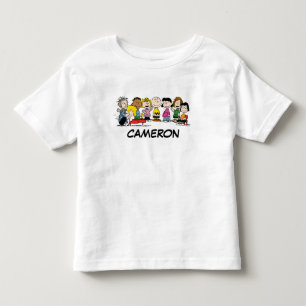 T-shirt Pour Les Tous Petits cacahuètes La Bande autour du piano