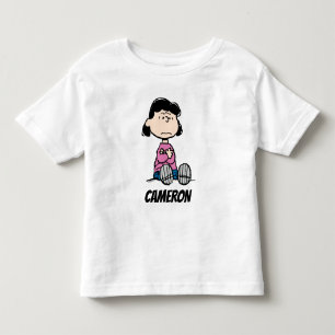 T-shirt Pour Les Tous Petits cacahuètes Lucy Avec Armoiries Traversées