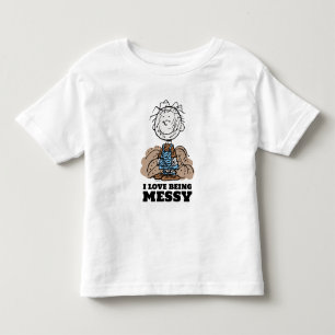 T-shirt Pour Les Tous Petits cacahuètes Pigpen Le Monde A Besoin De Gens Maud