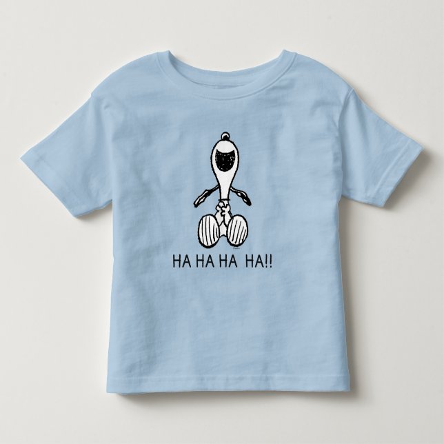 T-shirt Pour Les Tous Petits cacahuètes | Snoopy Laughs (Devant)