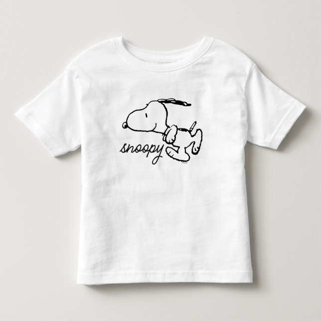 T-shirt Pour Les Tous Petits cacahuètes | Snoopy Run (Devant)