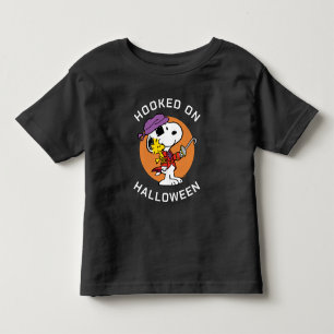 T-shirt Pour Les Tous Petits cacahuètes Snoopy & Woodstock accroché à Hallowe
