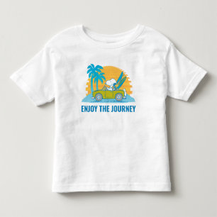 T-shirt Pour Les Tous Petits cacahuètes   Snoopy & Woodstock Profitez du voyage