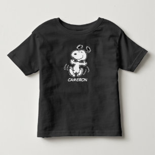 T-shirt Pour Les Tous Petits cacahuètes Une Danse Heureuse Snoopy