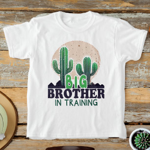 T-shirt Pour Les Tous Petits Cactus Big Brother en formation Faire-part bébé