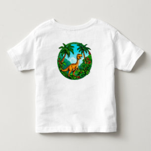 T-shirt Pour Les Tous Petits 🦖 Cadeau d'aventure de dinosaure mignon de la jun