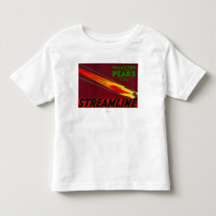 T-shirt Pour Les Tous Petits Caisse aérodynamique LabelSanta Clara, CA de poir