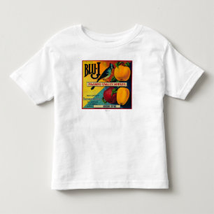 T-shirt Pour Les Tous Petits Caisse Bleue-j LabelWatsonville, CA d'Apple