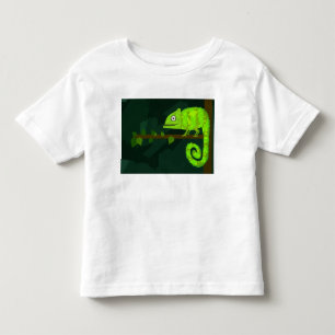 T-shirt Pour Les Tous Petits Caméléon mignon vert