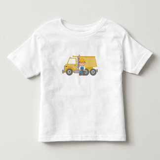 T-shirt Pour Les Tous Petits Camion de construction