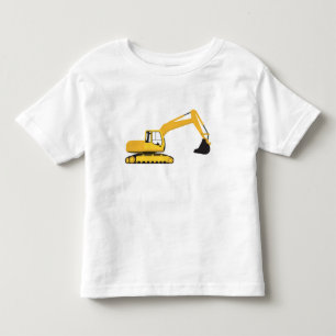 T-shirt Pour Les Tous Petits Camion de construction de l'excavateur