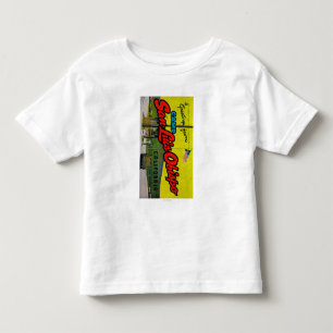 T-shirt Pour Les Tous Petits Camp San Luis Obispo, la Californie