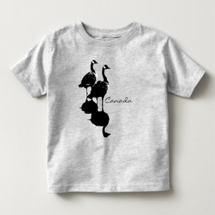 T-shirt Pour Les Tous Petits Canada Goose Toddler Chemise et bébé Souvenirs Can