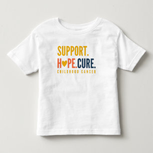 T-shirt Pour Les Tous Petits cancer de l'enfance soutien espoir guérison Toddle