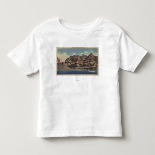 T-shirt Pour Les Tous Petits Canyon grand, région de barrage de l'Arizona - de