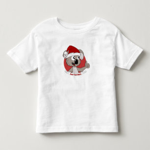 T-shirt Pour Les Tous Petits Caricature de koala de Noël