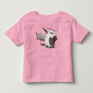 T-shirt Pour Les Tous Petits Caricature de kookaburra drôle et drôle