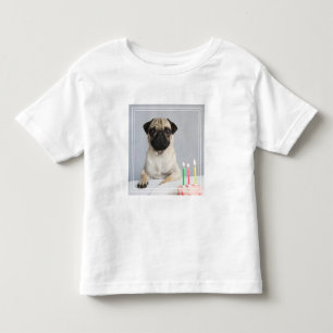 T-shirt Pour Les Tous Petits Carlin d'anniversaire