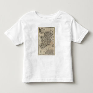 T-shirt Pour Les Tous Petits Carte de l'Irlande