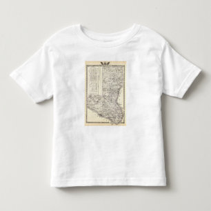 T-shirt Pour Les Tous Petits Carte de pape et comtés et Golconda de Massac