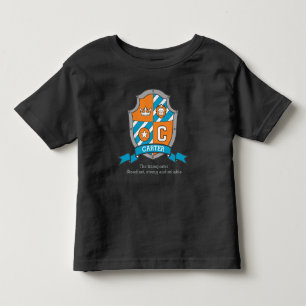 T-shirt Pour Les Tous Petits Carter boys C nom et sens garçons blasons