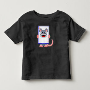 T-shirt Pour Les Tous Petits Cartes Mouse Poker