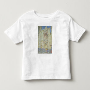 T-shirt Pour Les Tous Petits Cathédrale de Claude Monet Rouen au coucher du