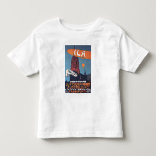 T-shirt Pour Les Tous Petits Cathédrale rouge - ?ère exposition aéronautique