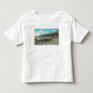 T-shirt Pour Les Tous Petits Célèbre Cowboy Band au Round Up