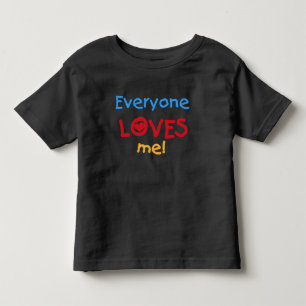 T-shirt Pour Les Tous Petits Chacun m'aime